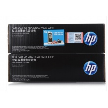 惠普（HP）CE278AF 黑色双包硒鼓 78A（适用P1566 P1606dn M1536dnf）