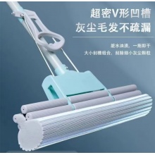 胶棉拖把